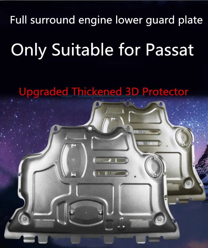 

Engine lower guard plate only Suitable for Volkswagen Passat refitting, for 19 Passat special accessories