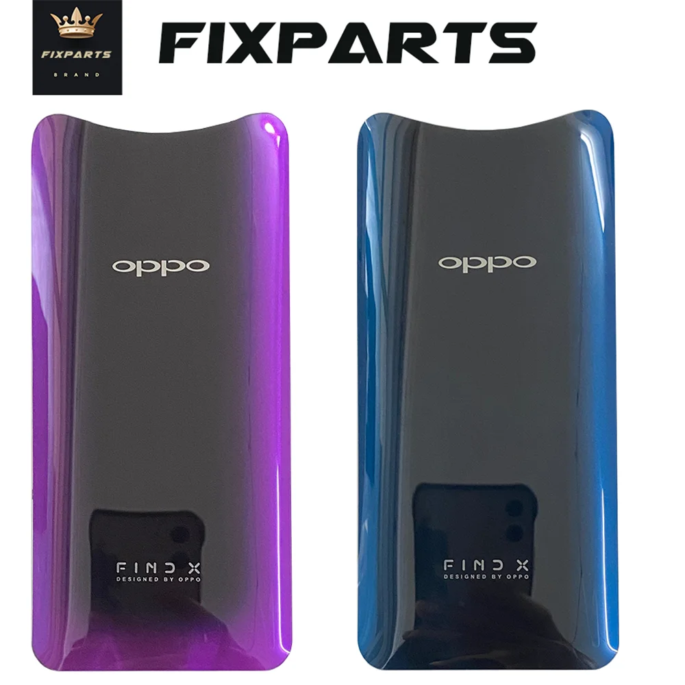 6 42 дюйма Крышка батарейного отсека для OPPO Find X задняя крышка корпуса стеклянный