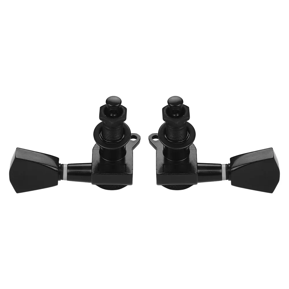 6 in 1 Durable 3L3R Guitar String Tuning Pegs Locking Tuners Machine Heads Knobs for Acoustic Electric Guitars Replacement Parts | Спорт и