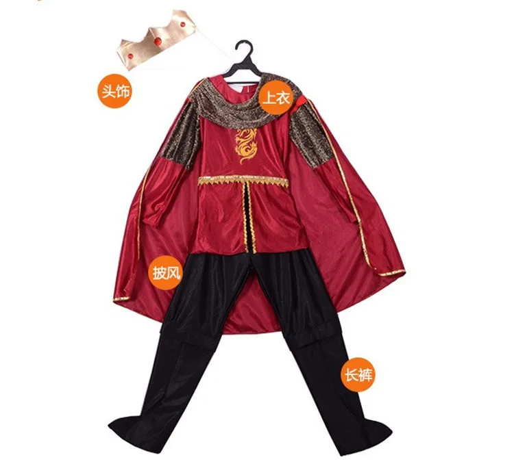 Костюмы для косплея на Хэллоуин мальчиков набор одежды в римском стиле детей