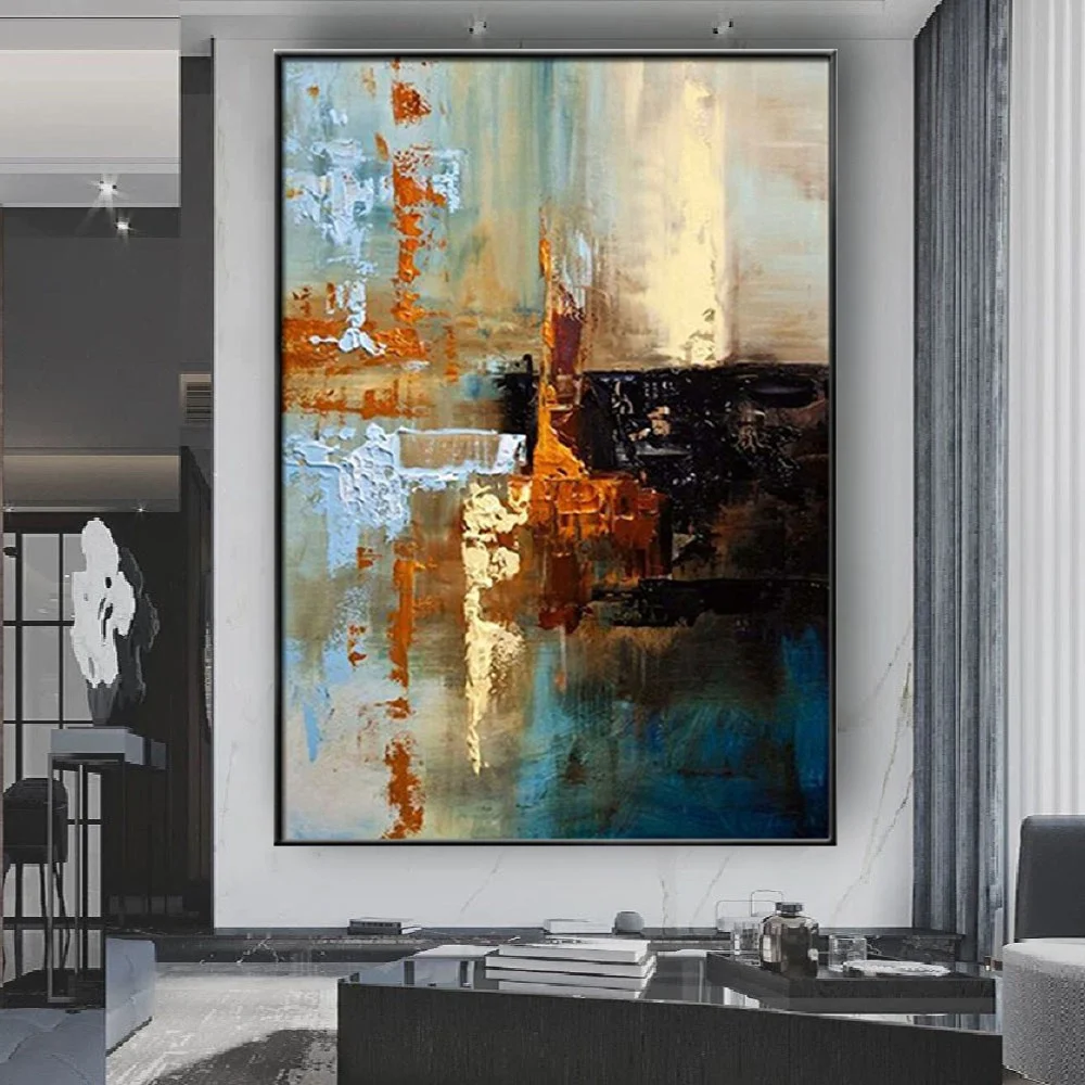 

Large Hand painted Oil Painting On Canvas Love Wall Art Salon mural For Living Room Home Decor Canvas Painting Indoor paintings