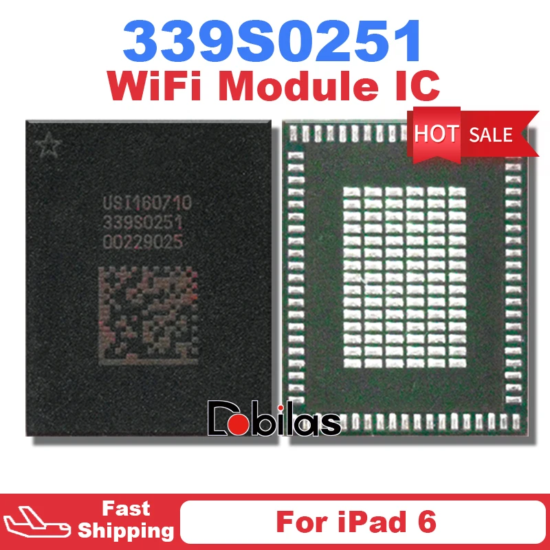 1 шт. 339S0251 для iPad 6 WiFi модуль IC BGA высокотемпературная версия Wi-Fi интегральные схемы