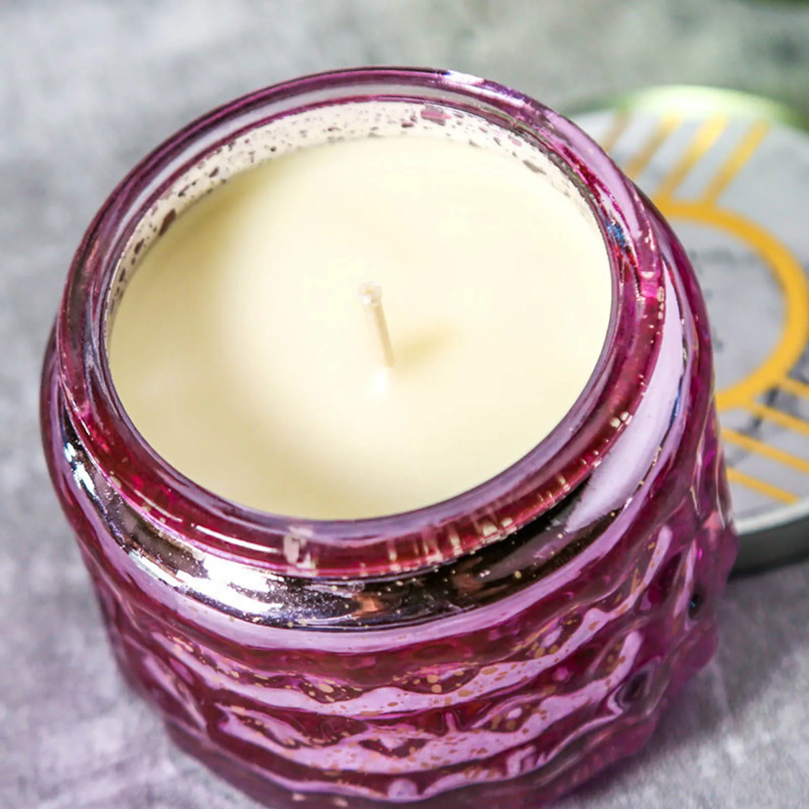 Эфирные масла аромат бездымного благовония ароматические свечи в стекле сжигать 25 часов