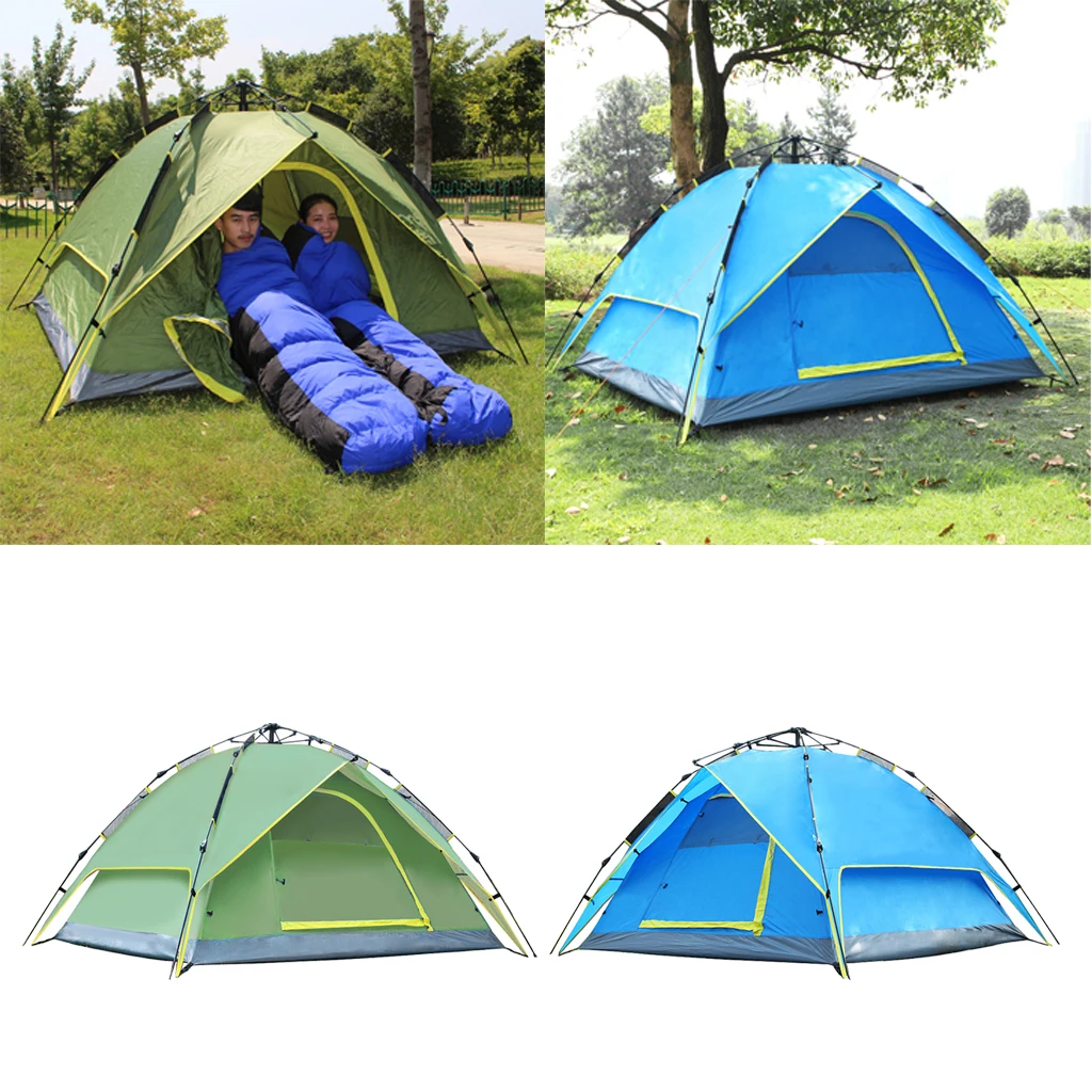 

Large Automatic Instant Setup Camping Tent Shelter For 3-4 Person