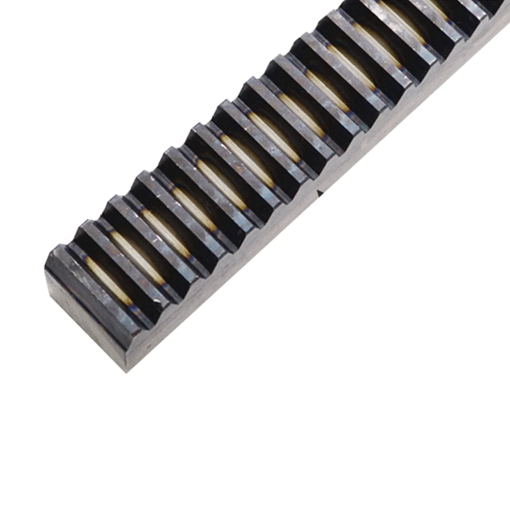 12x12x500mm High Precision Straight Teeth Rack steel 1 Mod 2PCS + 2Pcs 1 Mod Gear Pinion for CNC Lathe transmission gear stainless steel drive rack