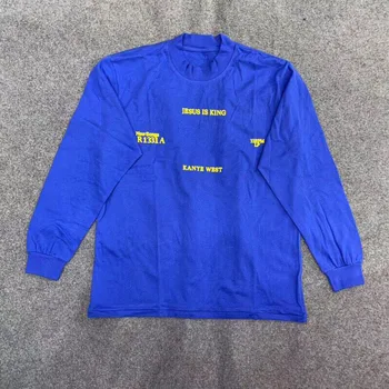 

Jesus is King T Shirt 3D Printing Kanye West Jesus is King Hip Hop Fashion Men Women LA Listening Party T-Shirts Top Tees