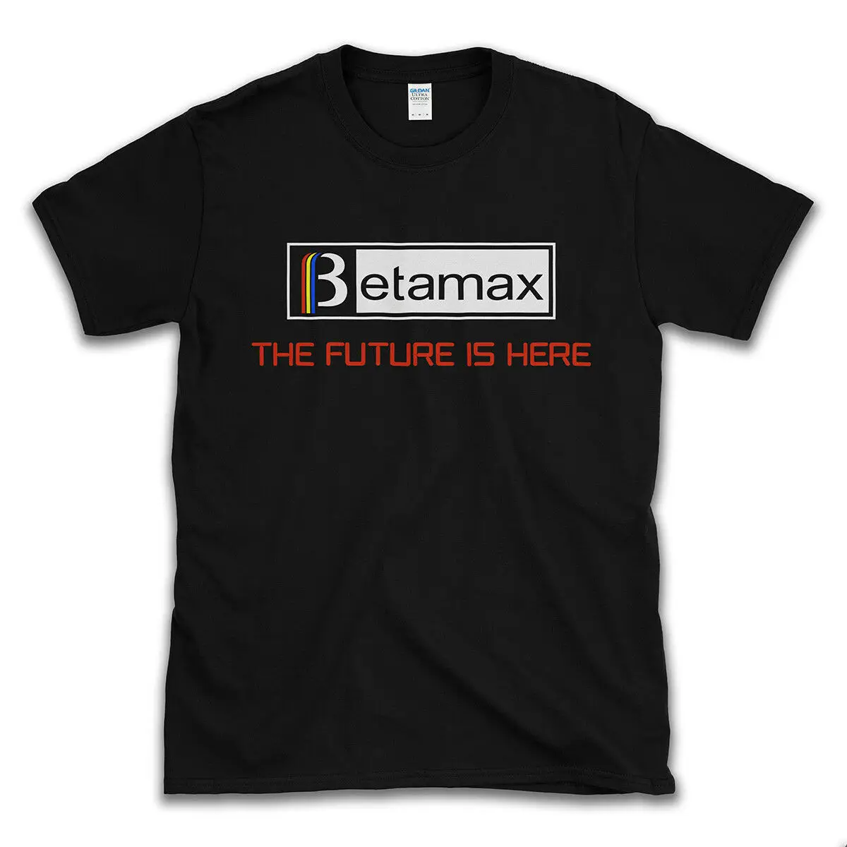 Винтажная Футболка BETAMAX 'future is Here' 70 s 80s ретро видео размеры до 5XL|Футболки| |