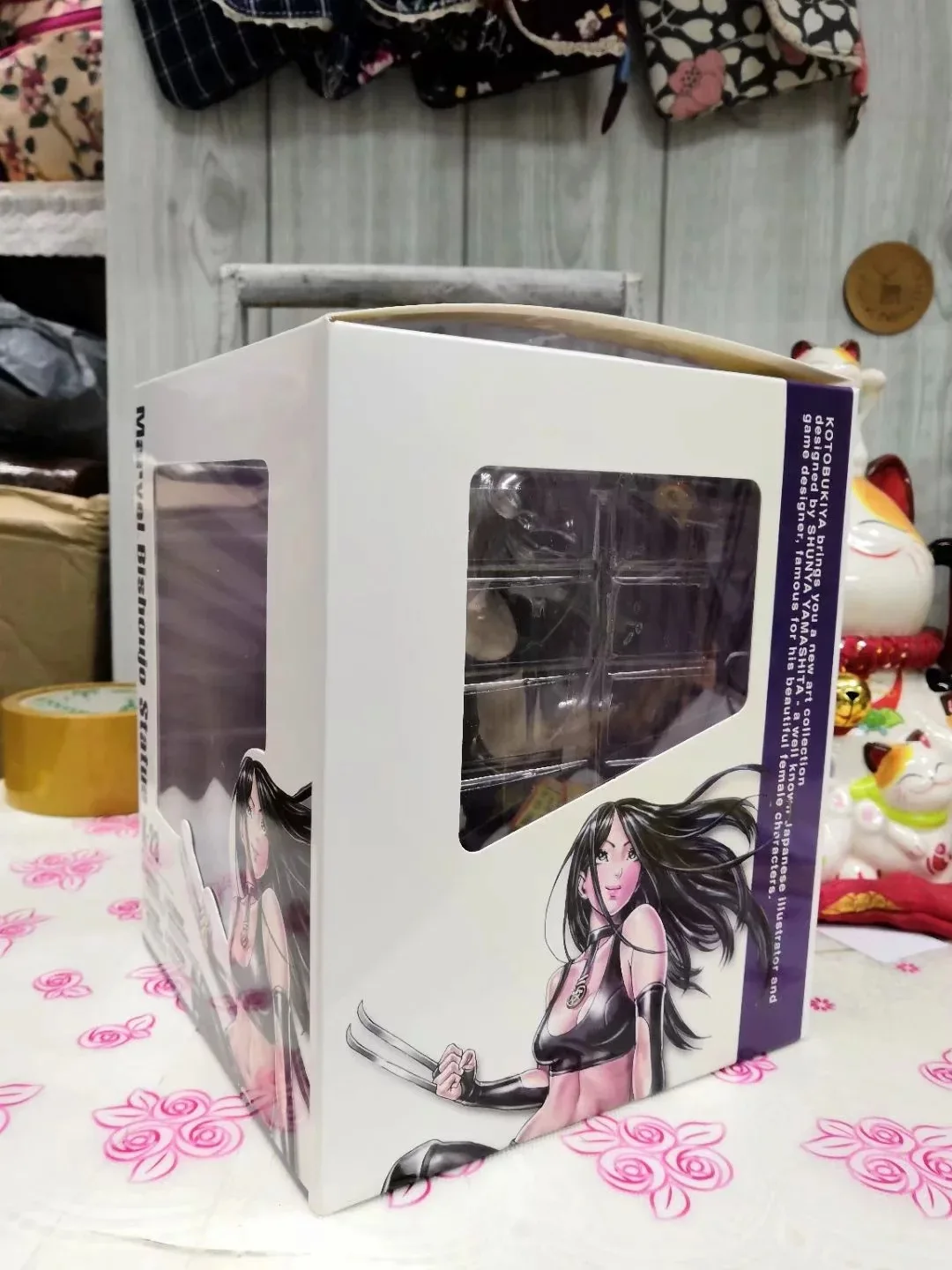 Аниме гаражный комплект модель KOTOBUKIYA 1/7 красивая девушка серия женский Росомаха Гараж Комплект Модель