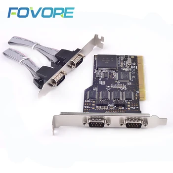 

Serial DB9 RS-232 PCI Adapter PCI to 4 ports Serial DB9 RS-232 Adapter RS232 expansion Card
