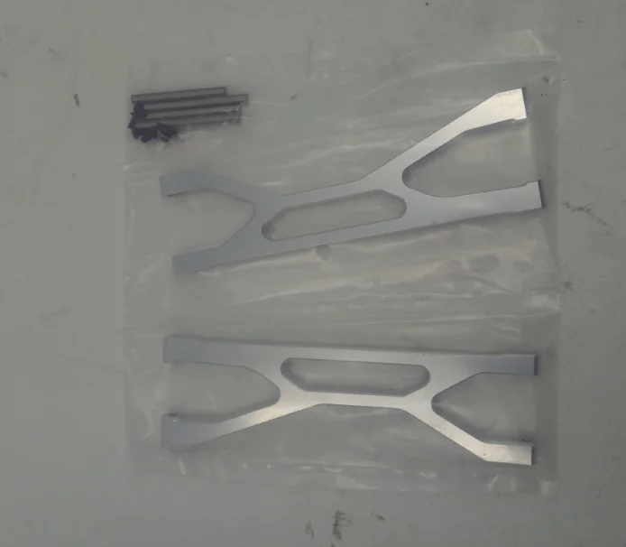 CNC сплав верхний+ нижний передний задний рычаг подвески набор для Traxxas X-maxx 1/5 Rc автомобиль