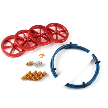 

For Ender-3 3Pro for Ender-5 3D Printer Metal Leveling Nut Teflon Tube Spring Set 3D Printer Upgrade Parts