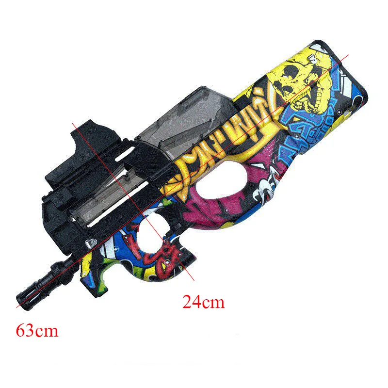 P90 граффити издание электрический игрушечный водный пистолет пули Bursts живой CS