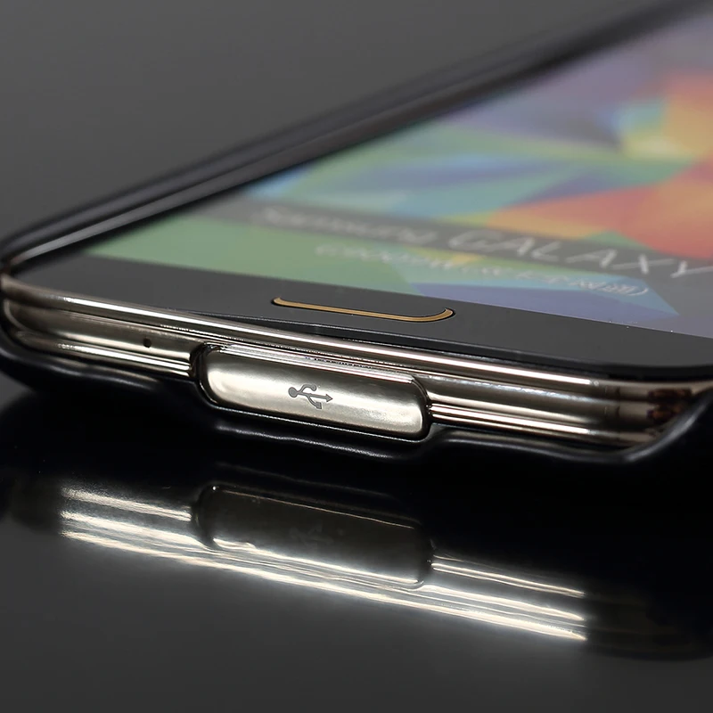 FERISING для Samsung Galaxy S5 S6 чехол из 100% натуральной коровьей кожи i9600 G9200 чехлы телефонов
