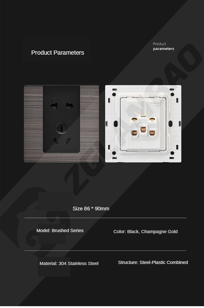 1 2 3 4gang, 1 2 vias,