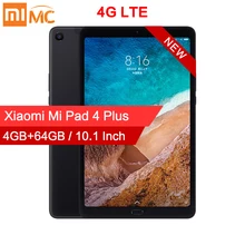 Xiaomi mi Pad 4 Plus, планшетный ПК, 10,1 дюймов, Восьмиядерный процессор Snapdragon 660, 1920x1200, 13 МП+ 5 Мп Cam, 8620 мАч, 4G, планшеты, Android mi Pad 4