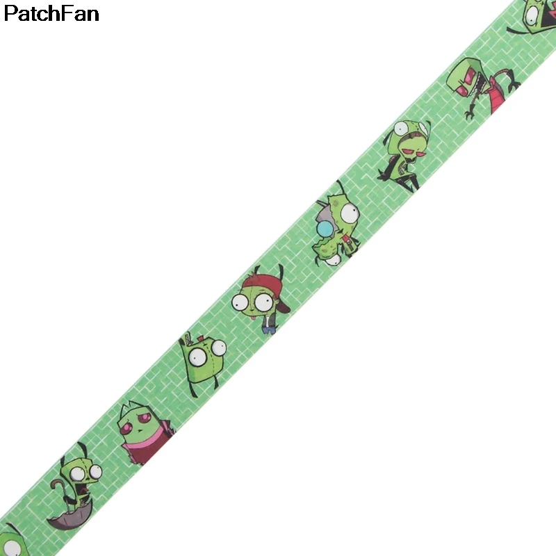 20 шт./лот Patchfan Invader Zim мультяшная книга смешной DIY Скрапбукинг Малыш клей васи маскирующая Лента Печатный узор наклейка A2384