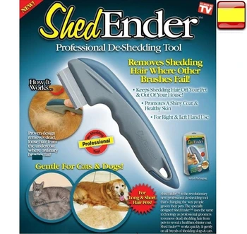 

Cepillo quitapelos para perros y gatos Profesional Shed Ender. Visto en TV.