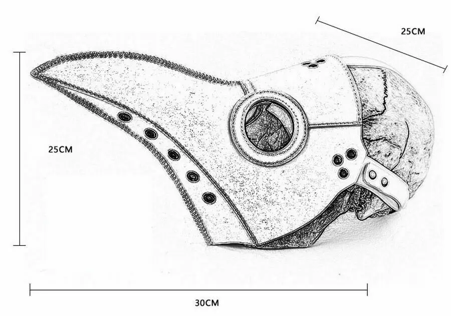 Новое поступление, Вечерние Маски на Хэллоуин, чумной доктор, птица, нос, клюв, искусственная кожа, стимпанк, Хэллоуин, Вечерние Маски