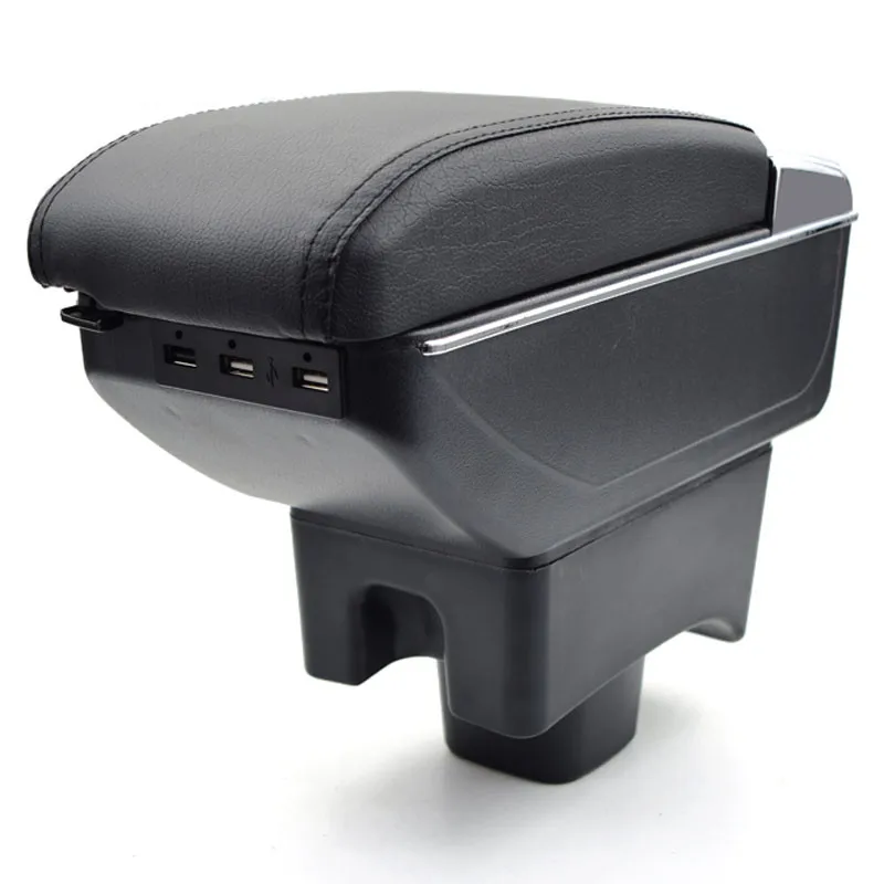 Для Lifan 320 330 подлокотник коробка 12 В usb интерфейс для зарядки увеличивает центральный магазин содержимое коробка держатель стакана, пепельница аксессуары