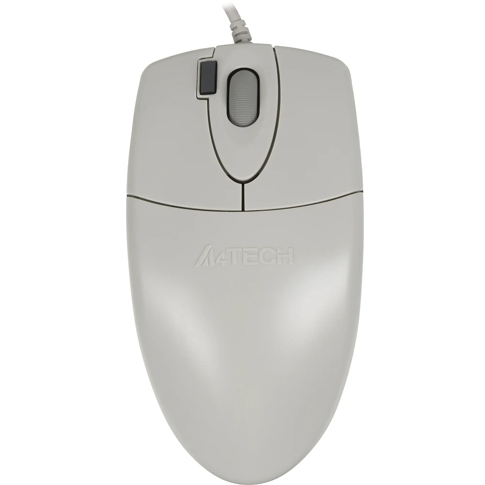 Мышь A4 OP-620D белый/синий оптическая(1000dpi) USB1.1(2but
