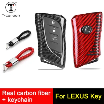 

Real Carbon Fiber Car Key Cover For Lexus CT200H GX400 GX460 IS250 IS300C RX270 ES240 ES350 LS460 GS300 450h 460h Shell Case