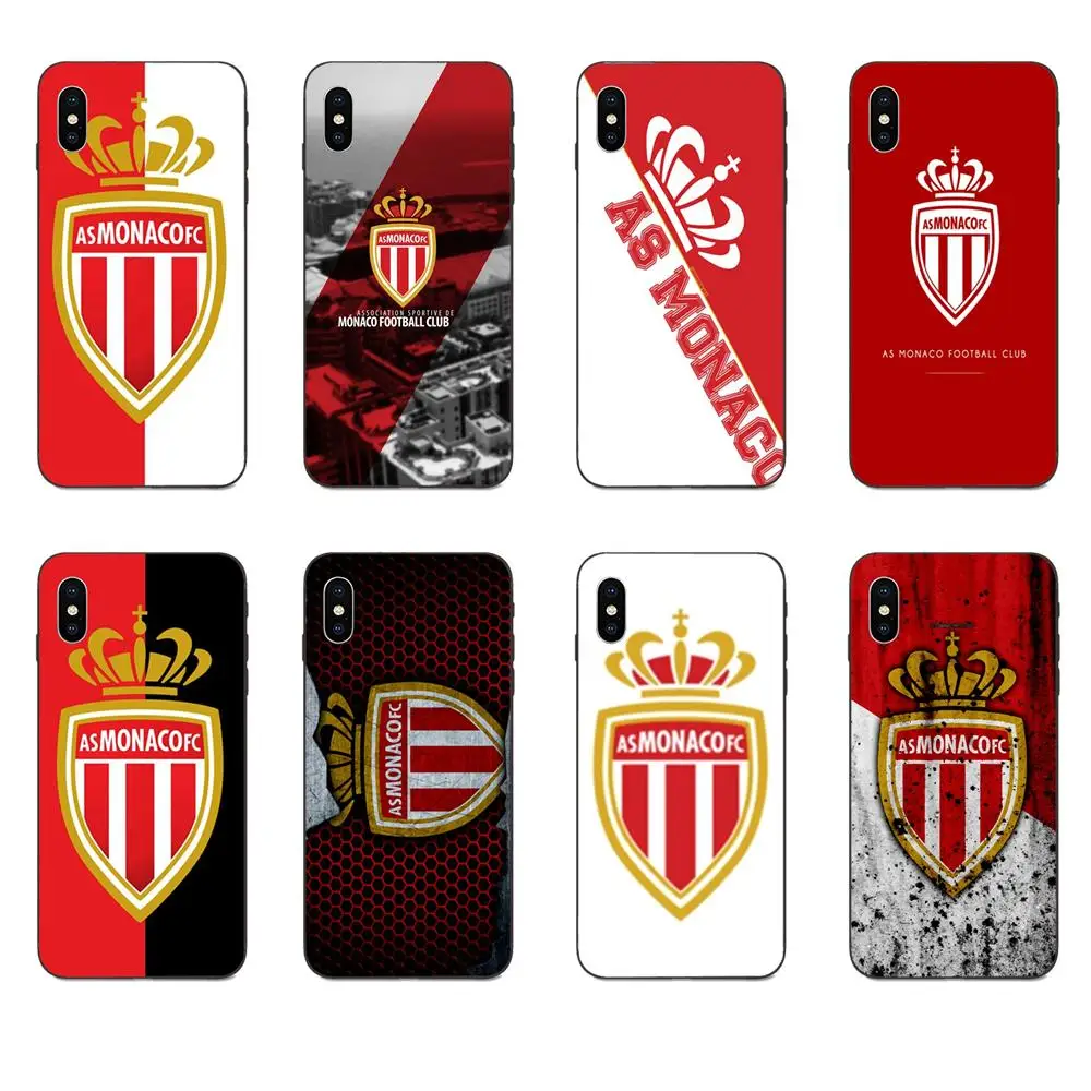 Мягкий чехол для Apple iPhone 4 4S 5 5S SE 6 6S 7 8 11 Plus X XS Max XR Pro As Monaco Fc | Мобильные телефоны и
