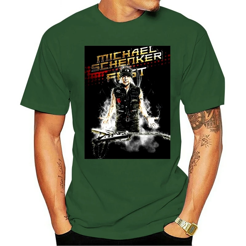 

2020 Fashion T Shirts Men German Wunderkind Michael Schenker Fest Funny Novelty Women 013579 O-neck 100% cotton