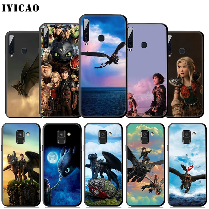 IYICAO Как приручить дракона мягкий чехол для samsung Galaxy A50 A60 A70 A40 A30 A20 A10 M10 M20 M30 M40