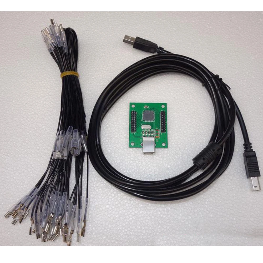 2 игрока ноль задержка аркадный USB энкодер ПК к джойстику MAME& 5 pin+ Sanwa тип кнопки для Raspberry PI Retropie проекта
