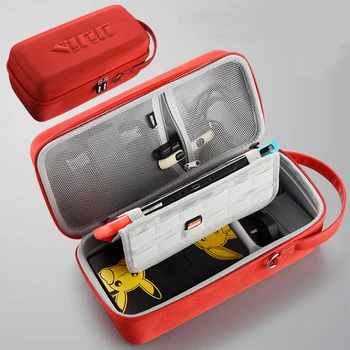 

Portable Switch Storage Bag High Capacity Hard Cover Shell Built-in Bracket NS Game Console Case For Nintendo Switch Accessories