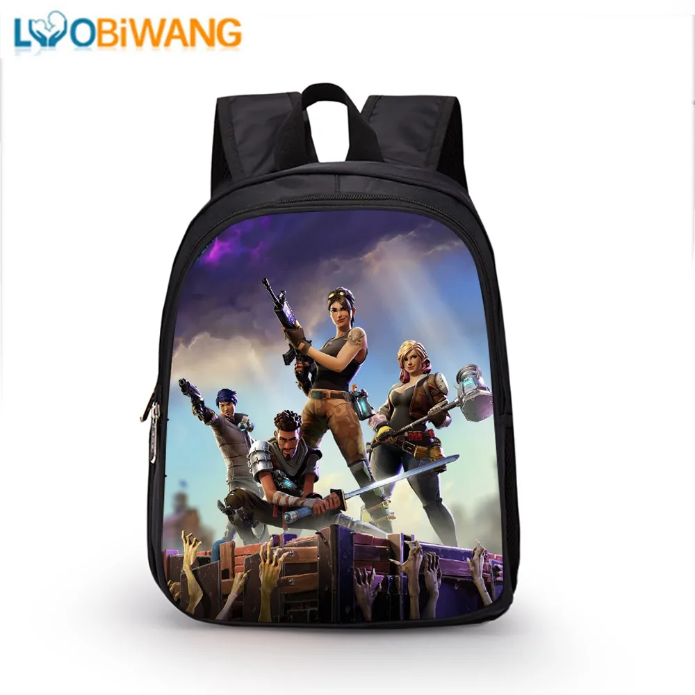 Fortnite Game Kids Student Backpacks Schoolbag Boys Backpack Leather School Bags Battle Royal Bookbag Christmas Gift anime toys | Игрушки и