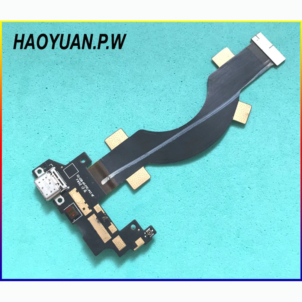 HAOYUAN.P.W Original USB Dock Charging Port Mic Microphone Connector Flex Cable For Letv leEco Le Max2 Max 2 X820 | Мобильные