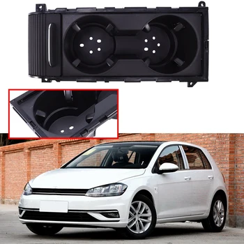 

Center Console Cup Holder Storage Box with Sliding Lid for Golf 7 MK7 2013 2014 2015 2016 2017 5GG862531 5GG 862 531