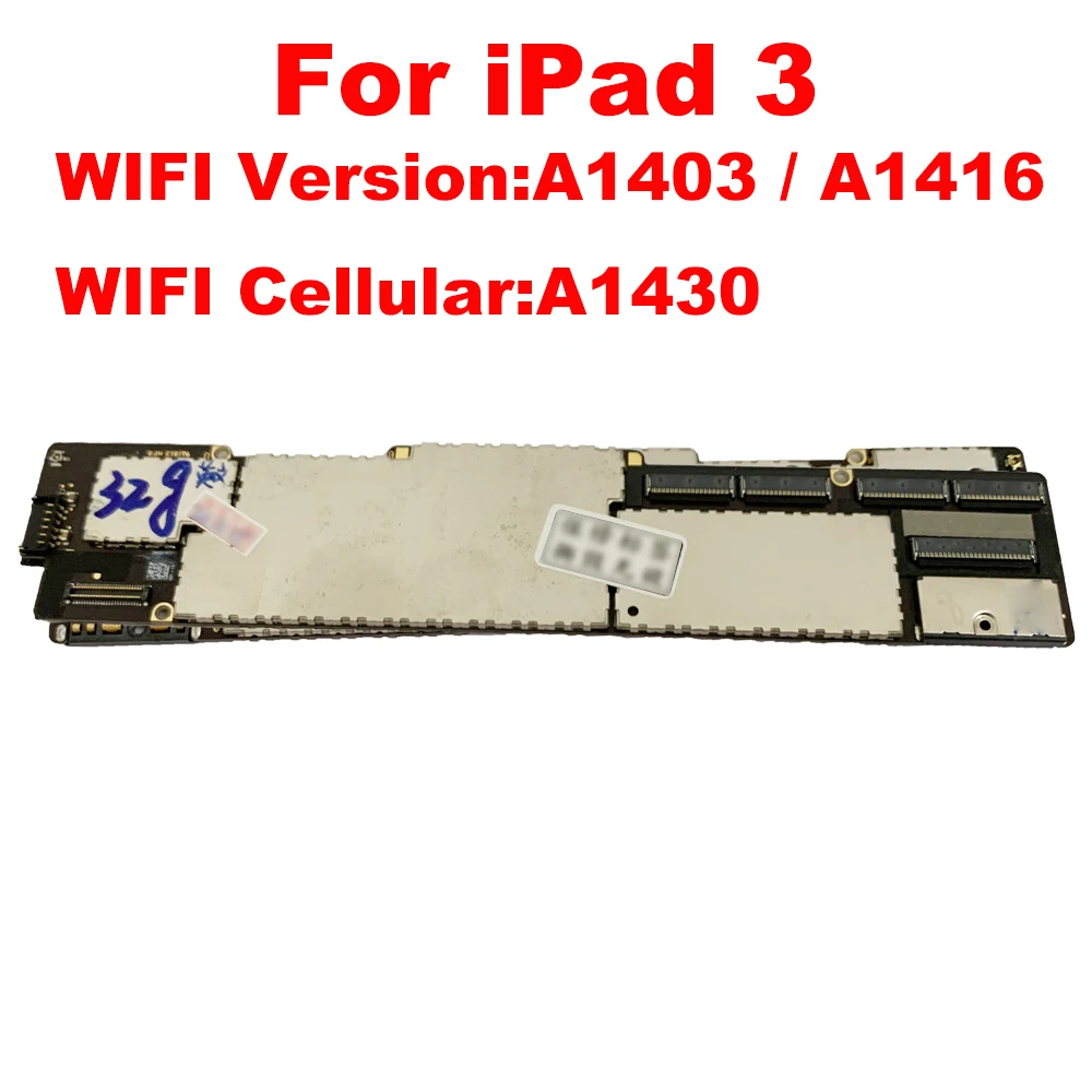 Материнская плата A1403 / A1416 или A1430 для ipad 3 материнская с полными чипами