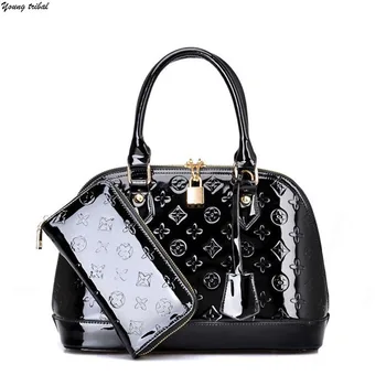 

2 Set of Shoulder Bags for Women 2020 New Luxury Purses and Handbags Designer Brand Crossbody Bags Female Pu Leather Shell Sac