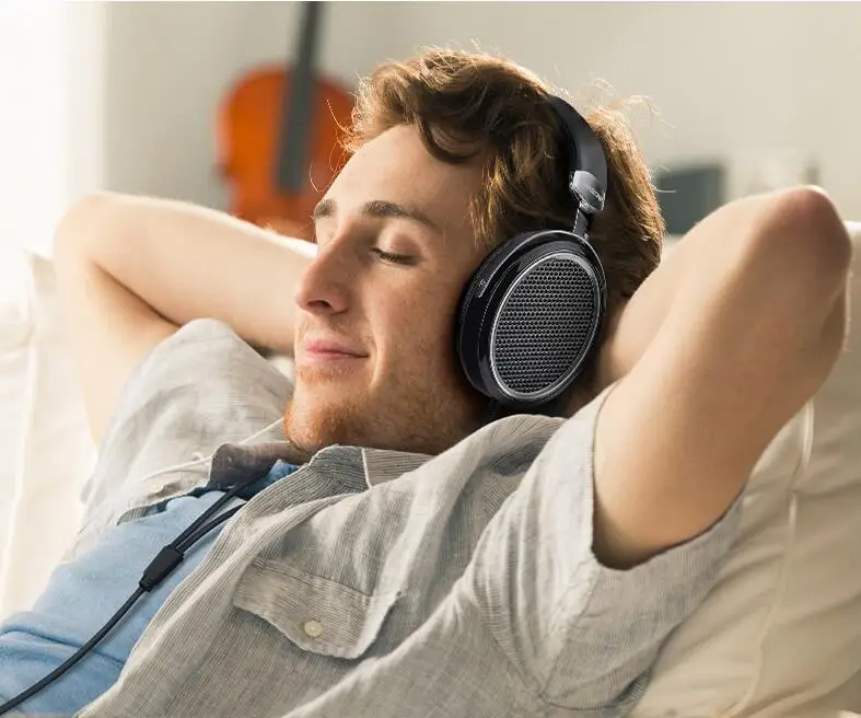 Takstar HF580 Hi-Fi плоский наушник портативный плоский мембранный гарнитура сеть караоке наушники для записи аудио и видео