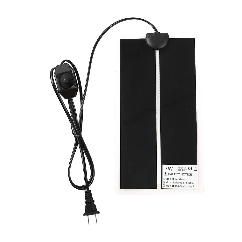 Инкубатор Брудер для рептилий тепловая лампа для рептилий курятник нагреватель ЕС/США коврик теплый