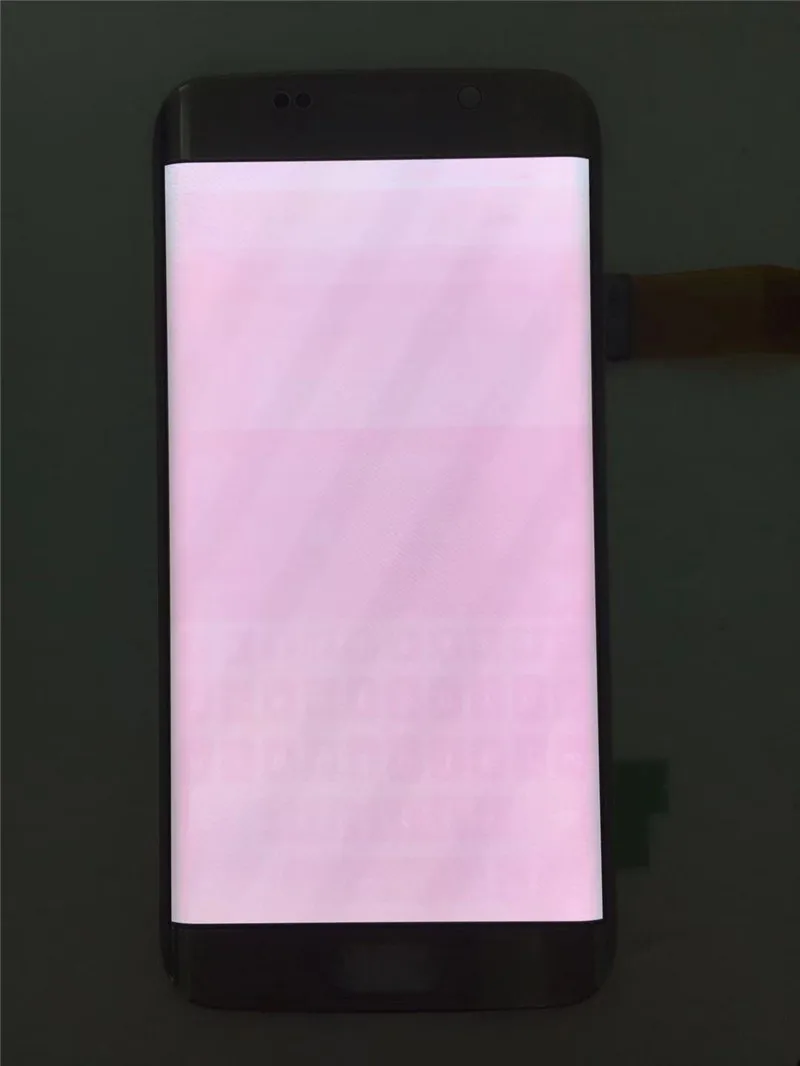 AMOLED ЖК дисплей для SAMSUNG Galaxy s6 edge G925U G925F сенсорный экран дигитайзер дисплей красный гореть