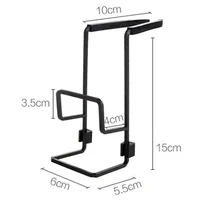 Durable Sink Caddy Sink Sponge Holder Small Kitchen Bathroom Metal Organizer Liquid Dish Drainer Faucet Rack Shower Convenient 6