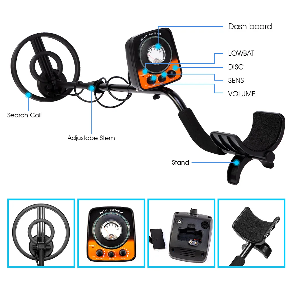Koop Gold metal detector detectie MD 5021 underground gold metal detector Ferro en non ferro
