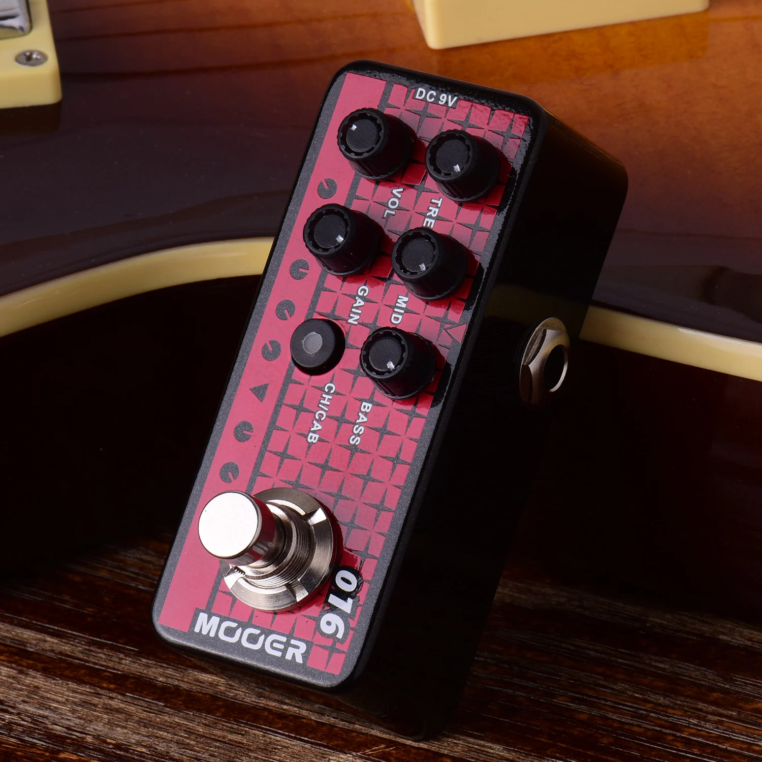 Mooer MICRO PREAMP серия 016 Феникс цифровой предусилитель гитарная педаль моделирования кабинета двойной Каналы 3-полосный