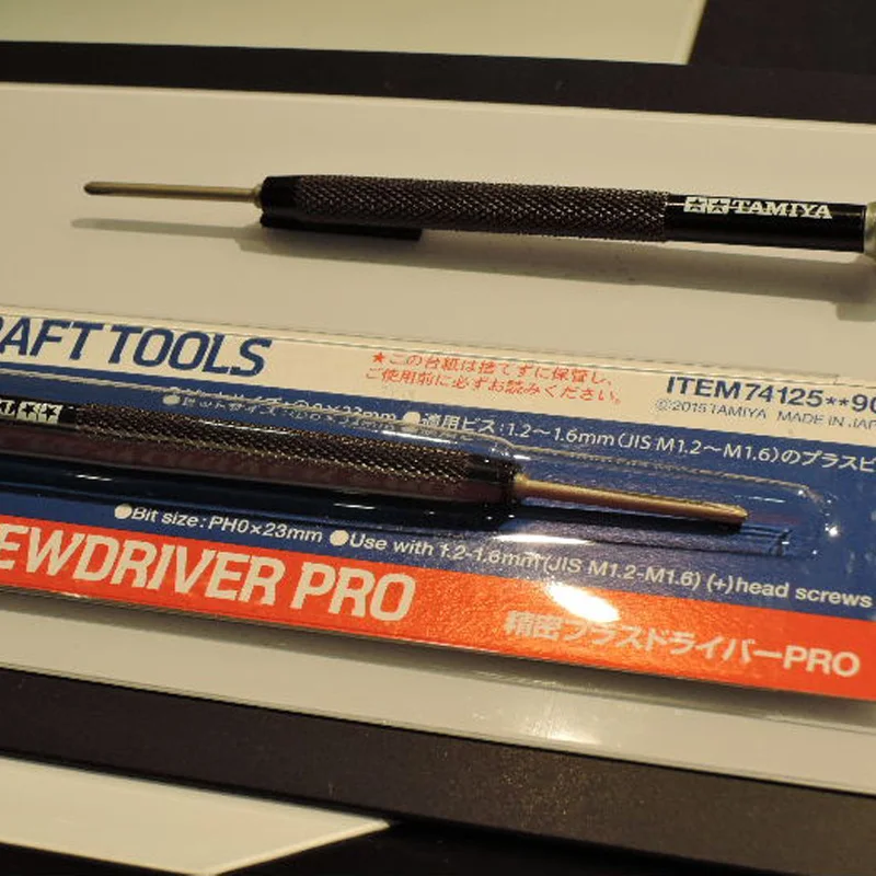 Tamiya Precision Phillips Screwdriver Pro Craft Tool Series 74125 for sale online 