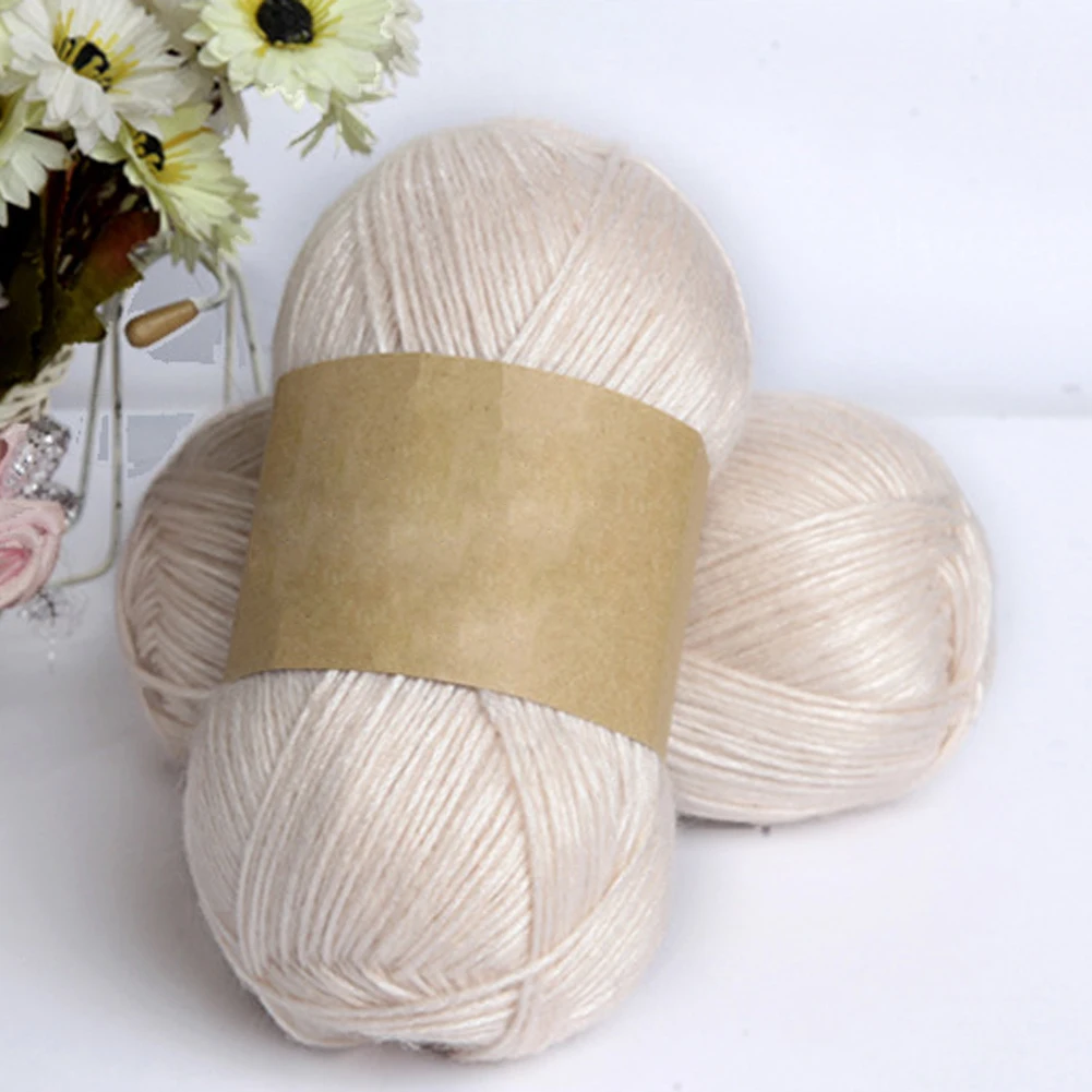 100g 1 Roll Soft Knitting Woolen Yarn Clothes Sock Scarf Hat Gloves Sweater Woven Hand Knitting women handmade diy needlework !!