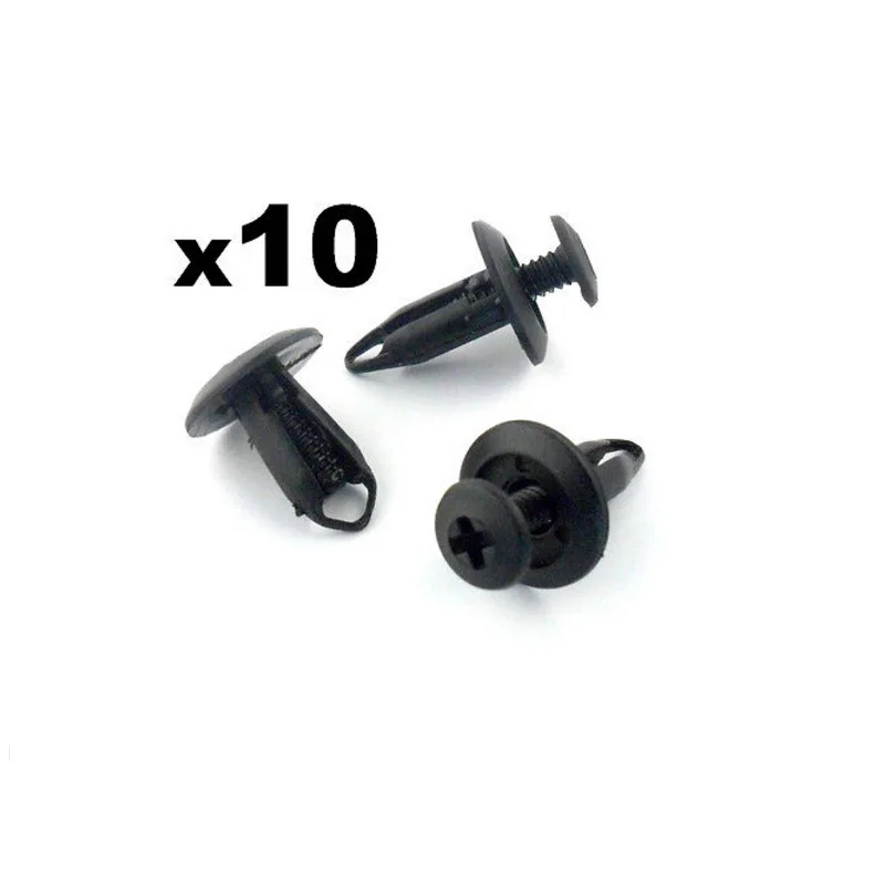 

10x бампер для Ford, для подкладки свода колеса, для брызговиков и пластиковых крепежных зажимов