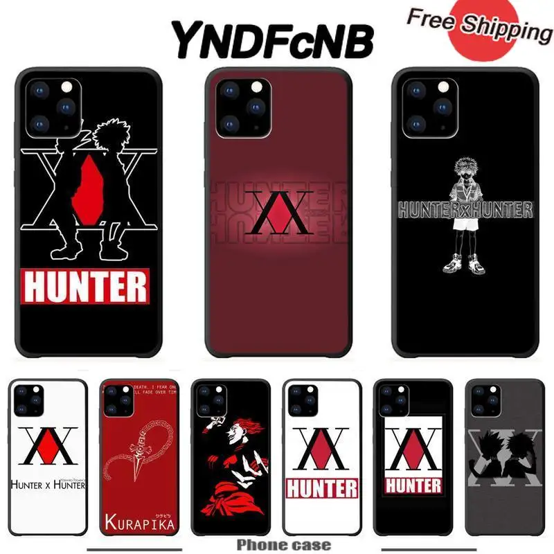 YNDFCNB HUNTER×HUNTER Luxury Phone Case Funda For Iphone 5s Se 2020 6 6s 7 8 Plus X Xs Max Xr 11 Pro Soft Silicone Coque | Мобильные