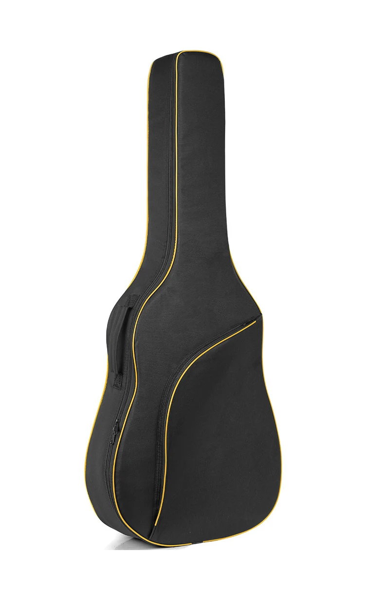 38 inch yellow 38 дюймов сумка для гитары чехол для переноски рюкзак Оксфорд акустическая народная гитара Gig сумка чехол с двойными плечевыми лямками QB001 - Цвет: 38 inch yellow