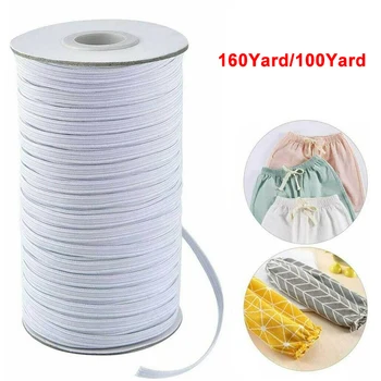 

Pants mouth covering elastic band round rubber DIY baby clothes elastic cord elastic cord crafting accessories 6mm 100 Yard