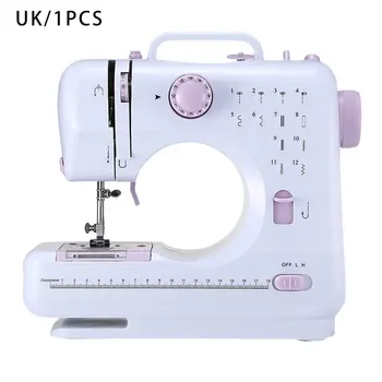 

Fanghua Mini 12 Stitches Sewing Machine Household Multifunction Double Thread And Speed Free-Arm Crafting Mending LED