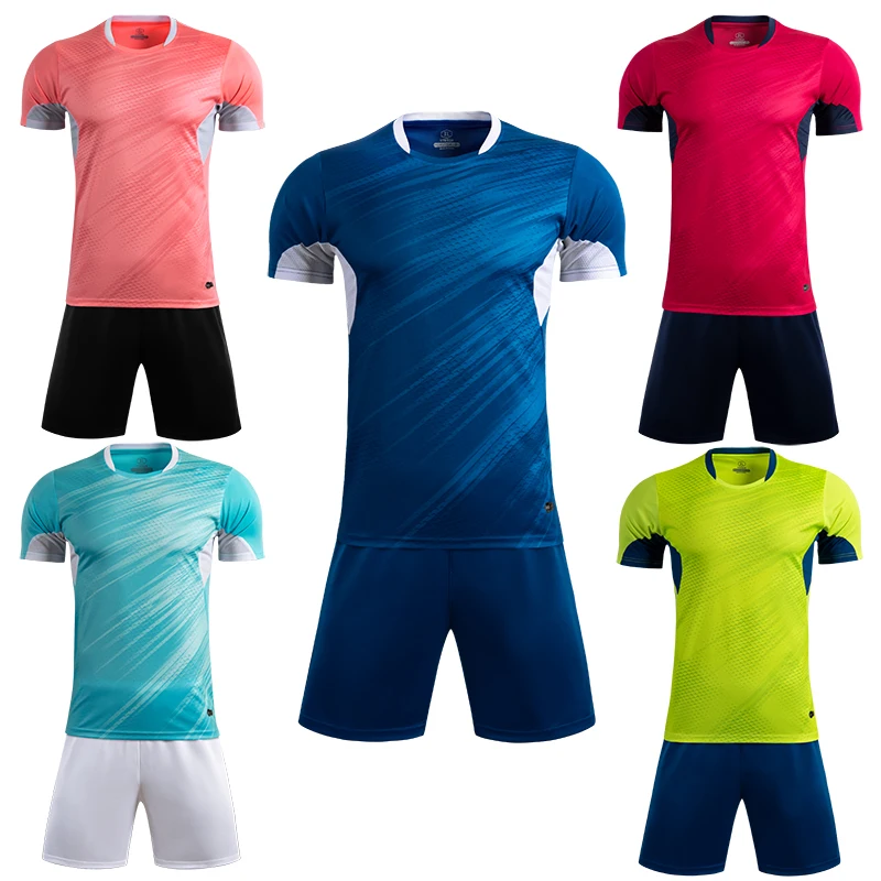 free shipping+name+number+socks white jersey blue shorts uniforms soccer uniform 