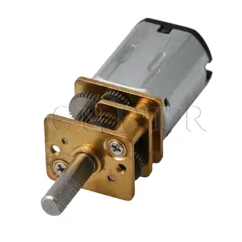 

CNBTR 33x12mm 15RPM Metal Mini DC 3V Gearbox Gearwheel Motor Mini Reduce Speed Geared Electric N20 Motor with 3mm Shaft Dia